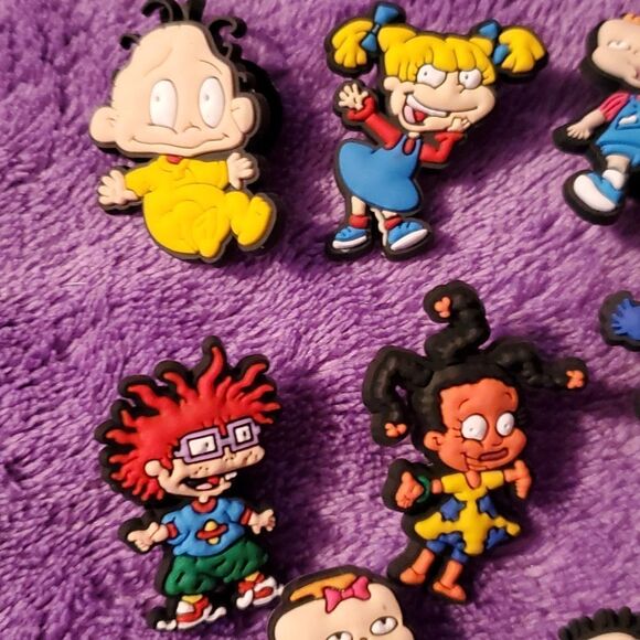 8 Rugrats Nickelodeon Crocs Jibbitz Shoe Charms - Picture 2 of 4